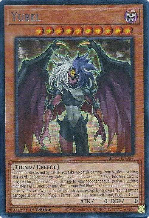 Yubel (Silver) [BLC1-EN027] Ultra Rare | The Gaming-Verse