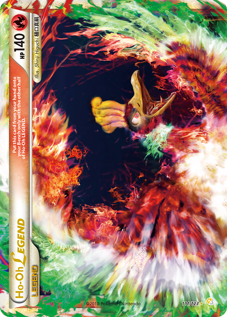 Ho-Oh LEGEND (111/123) [HeartGold & SoulSilver: Base Set] | The Gaming-Verse