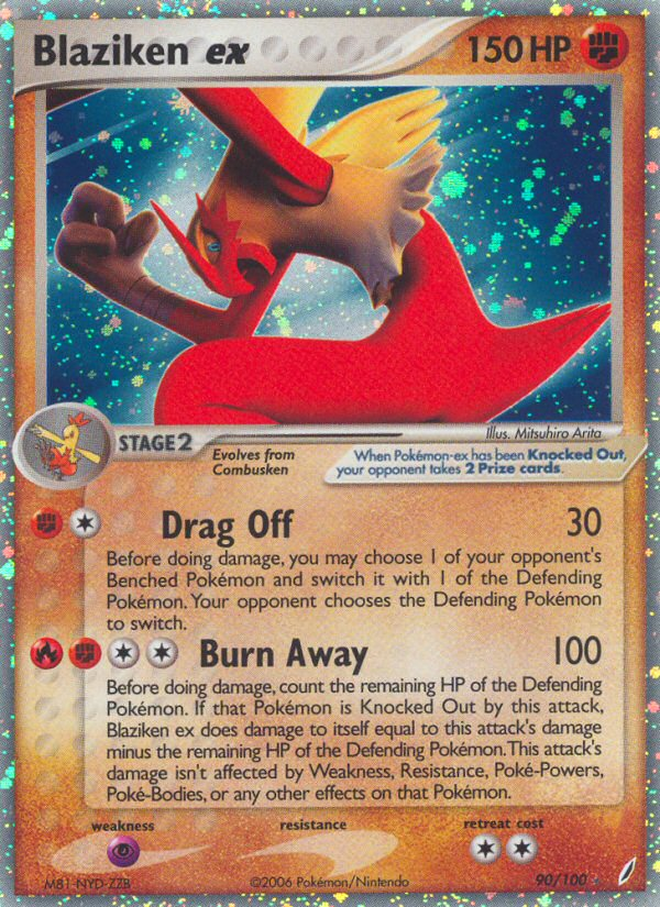 Blaziken ex (90/100) [EX: Crystal Guardians] | The Gaming-Verse