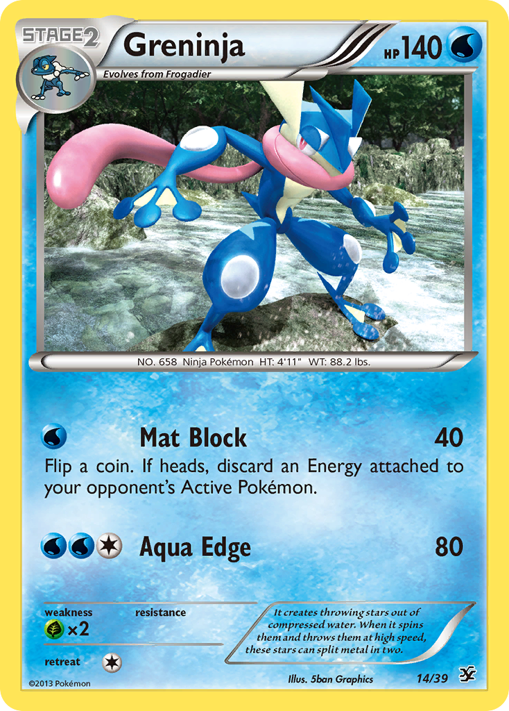 Greninja (14/39) [XY: Kalos Starter Set] | The Gaming-Verse