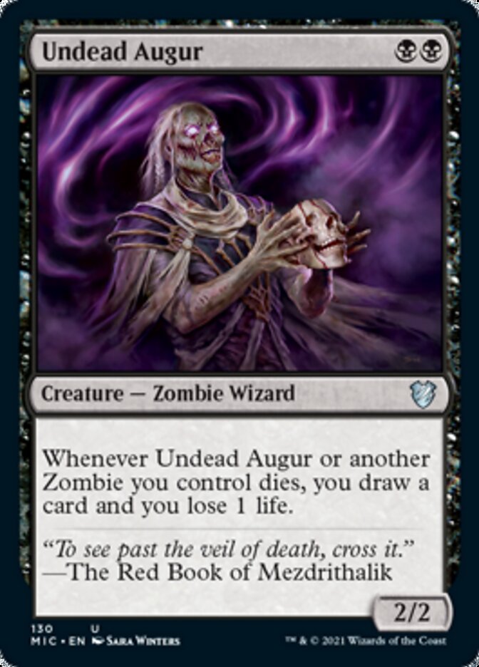 Undead Augur [Innistrad: Midnight Hunt Commander] | The Gaming-Verse