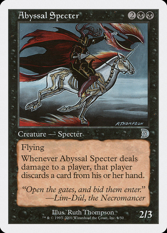 Abyssal Specter [Deckmasters] | The Gaming-Verse