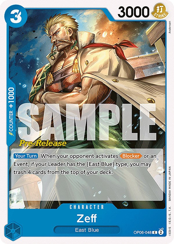 Zeff [Wings of the Captain Pre-Release Cards] | The Gaming-Verse