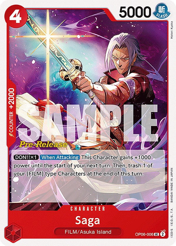 Saga [Wings of the Captain Pre-Release Cards] | The Gaming-Verse