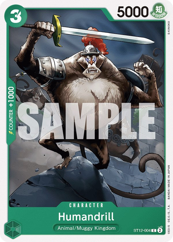 Humandrill [Starter Deck: Zoro and Sanji] | The Gaming-Verse