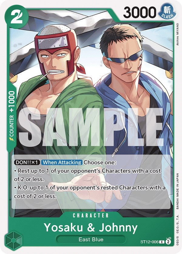 Yosaku & Johnny [Starter Deck: Zoro and Sanji] | The Gaming-Verse