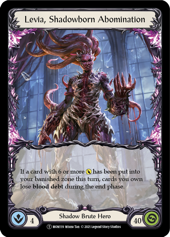 Levia, Shadowborn Abomination // Levia [U-MON119 // U-MON120] Unlimited Normal | The Gaming-Verse