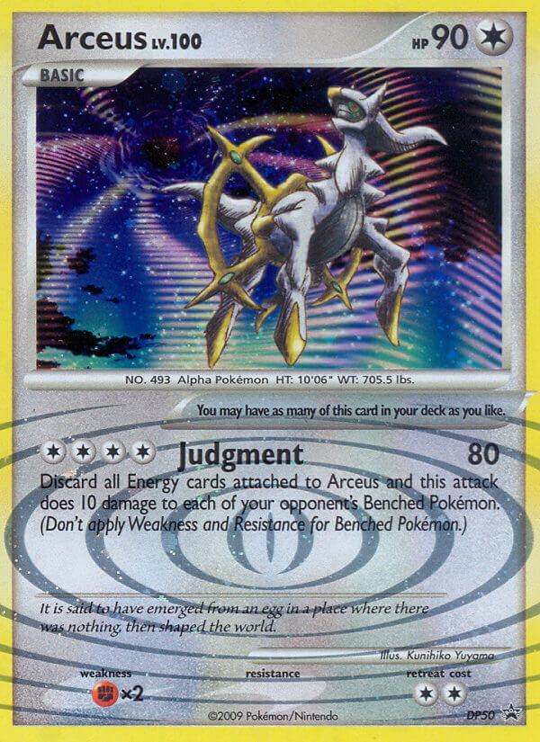 Arceus (DP50) [Diamond & Pearl: Black Star Promos] | The Gaming-Verse