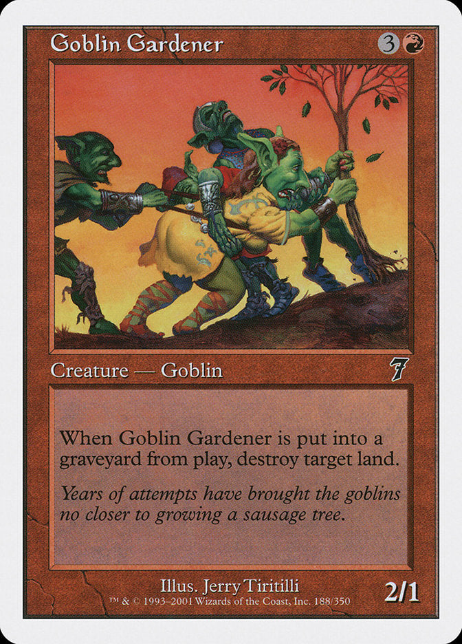 Goblin Gardener [Seventh Edition] | The Gaming-Verse