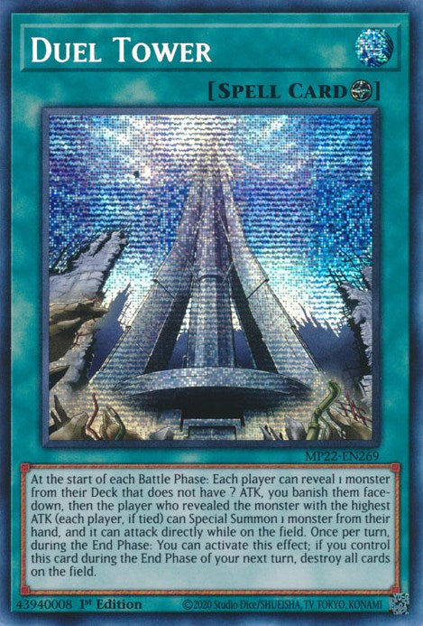 Duel Tower [MP22-EN269] Prismatic Secret Rare | The Gaming-Verse