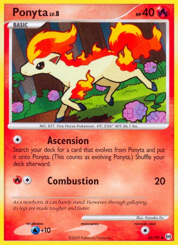 Ponyta (46/99) [Platinum: Arceus] | The Gaming-Verse