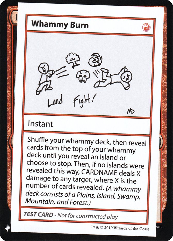 Whammy Burn [Mystery Booster Playtest Cards] | The Gaming-Verse