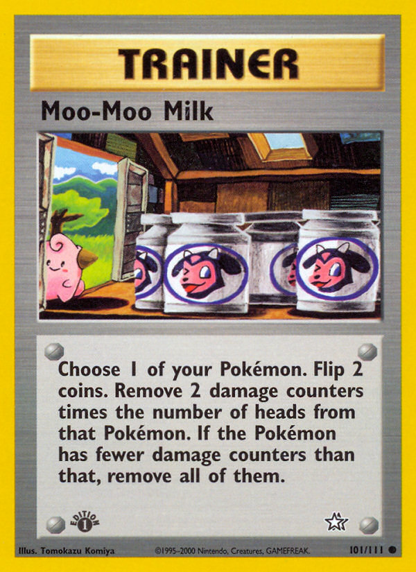 Moo-Moo Milk (101/111) [Neo Genesis 1st Edition] | The Gaming-Verse