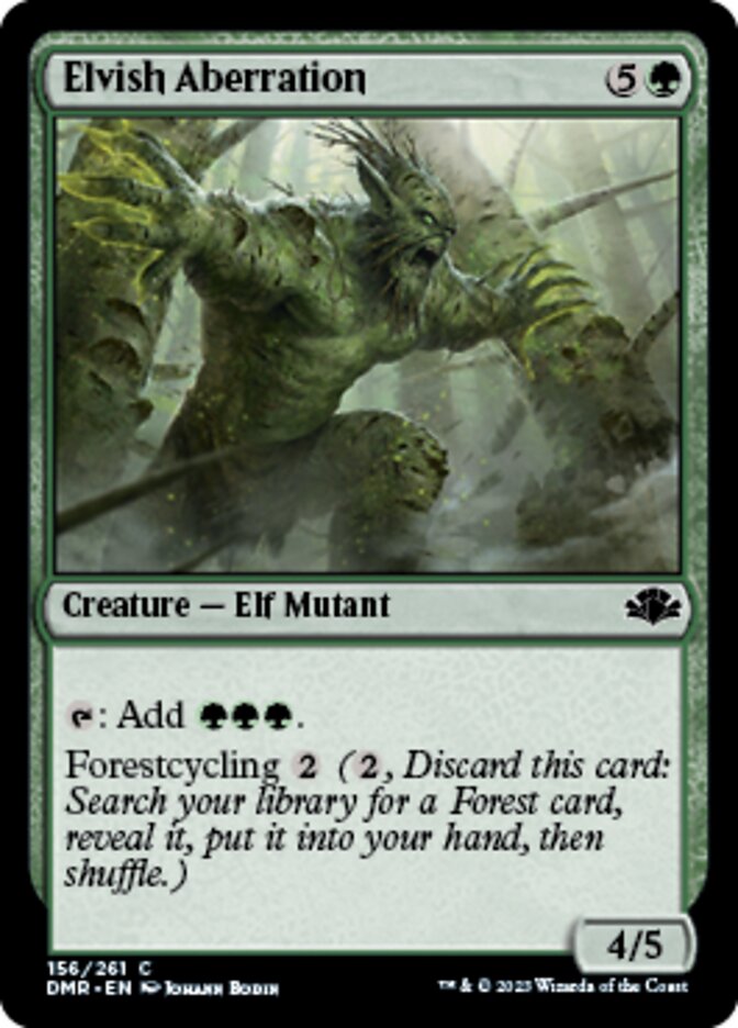 Elvish Aberration [Dominaria Remastered] | The Gaming-Verse