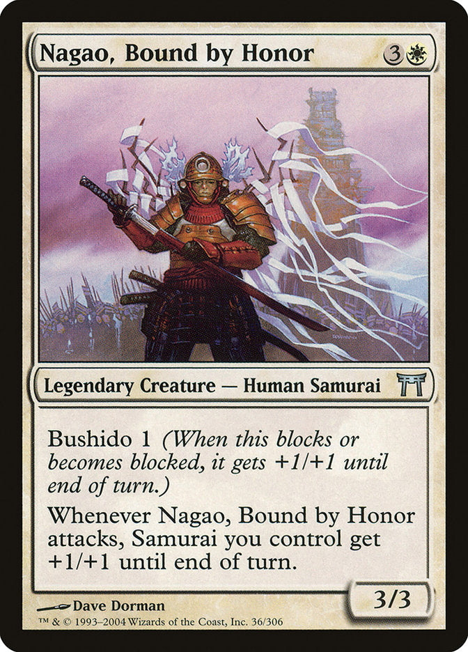 Nagao, Bound by Honor [Champions of Kamigawa] | The Gaming-Verse