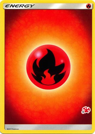 Fire Energy (Charizard Stamp #11) [Battle Academy 2020] | The Gaming-Verse