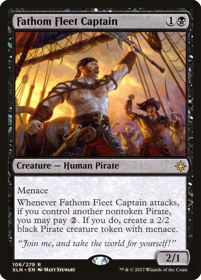 Fathom Fleet Captain [Ixalan] | The Gaming-Verse