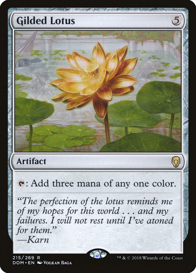 Gilded Lotus [Dominaria] | The Gaming-Verse