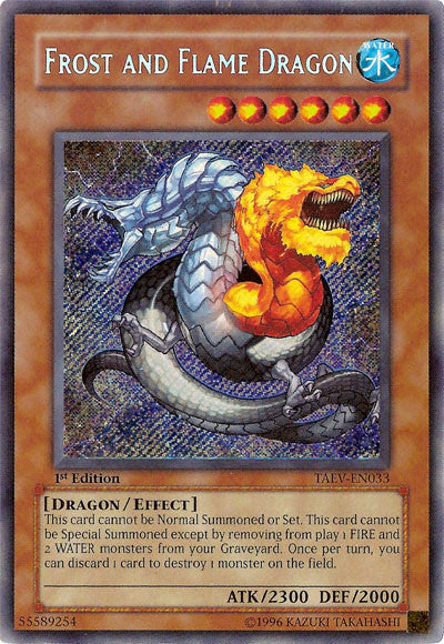 Frost and Flame Dragon [TAEV-EN033] Secret Rare | The Gaming-Verse