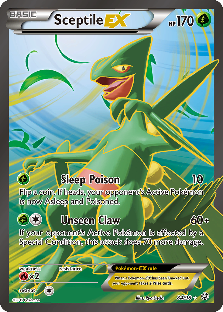 Sceptile EX (84/98) [XY: Ancient Origins] | The Gaming-Verse