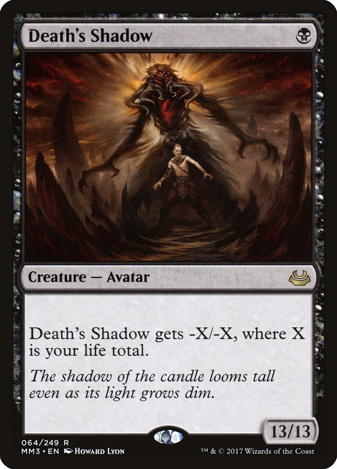 Death's Shadow [Modern Masters 2017] | The Gaming-Verse