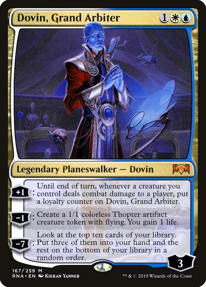 Dovin, Grand Arbiter [Ravnica Allegiance] | The Gaming-Verse