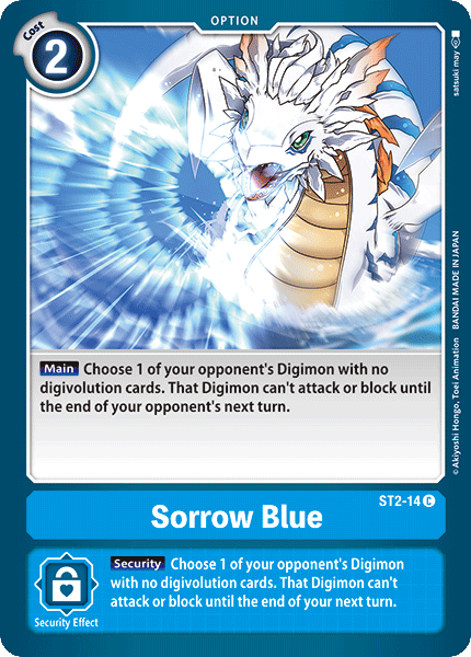 Sorrow Blue [ST2-14] [Starter Deck: Cocytus Blue] | The Gaming-Verse