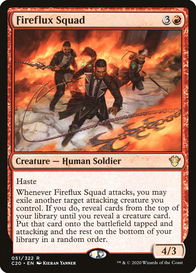 Fireflux Squad [Commander 2020] | The Gaming-Verse