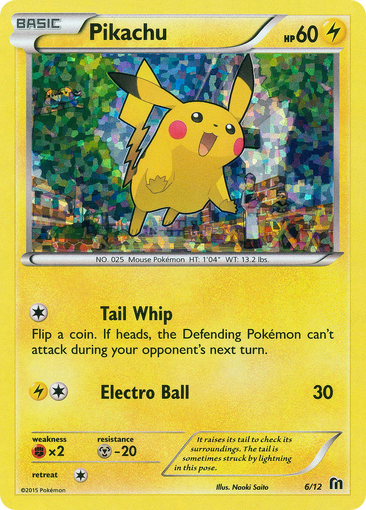 Pikachu (6/12) [McDonald's Promos: 2015 Collection] | The Gaming-Verse