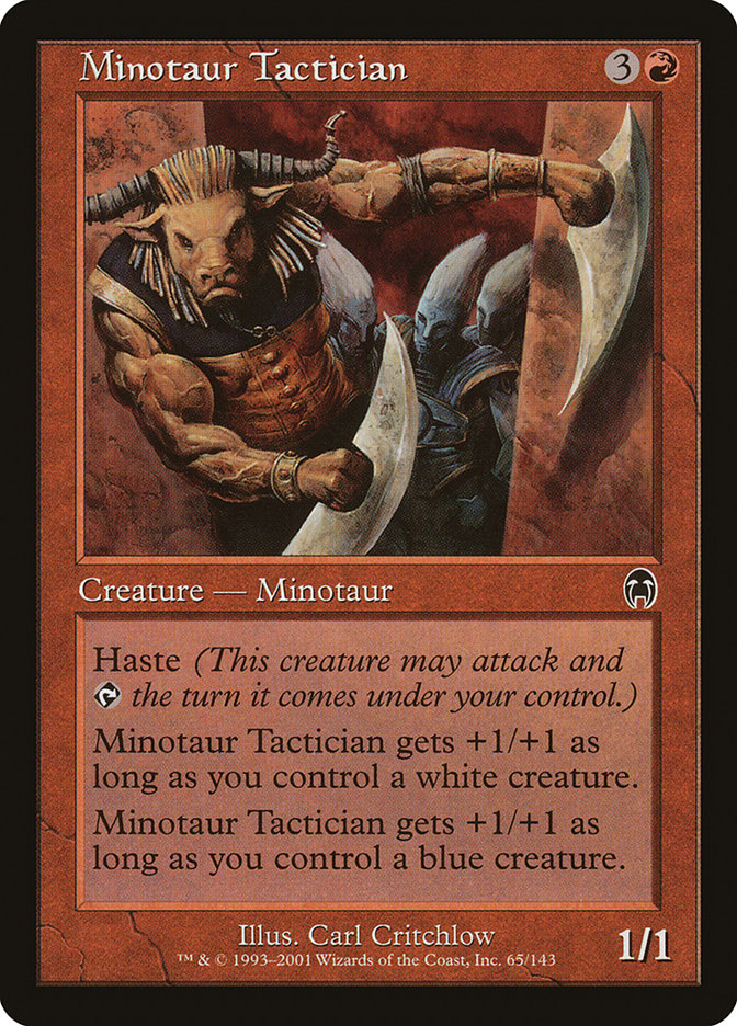 Minotaur Tactician [Apocalypse] | The Gaming-Verse