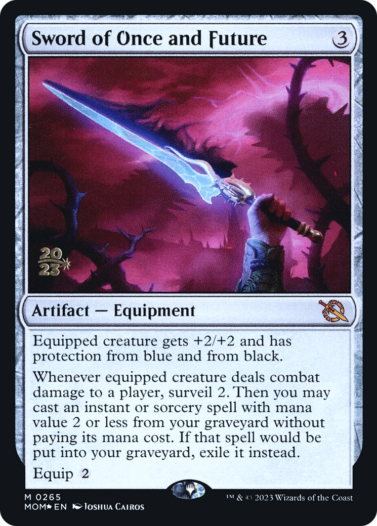 Sword of Once and Future [March of the Machine Prerelease Promos] | The Gaming-Verse