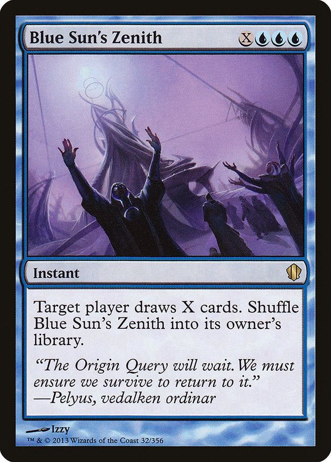 Blue Sun's Zenith [Commander 2013] | The Gaming-Verse