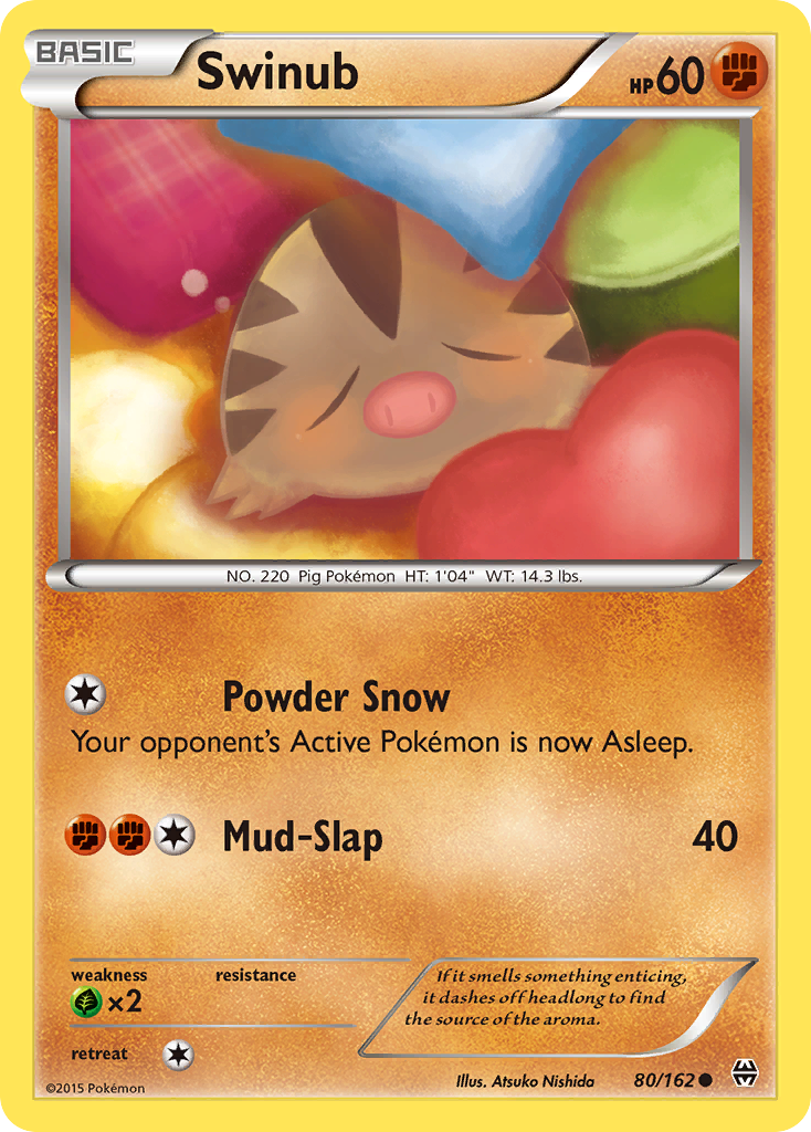 Swinub (80/162) [XY: BREAKthrough] | The Gaming-Verse