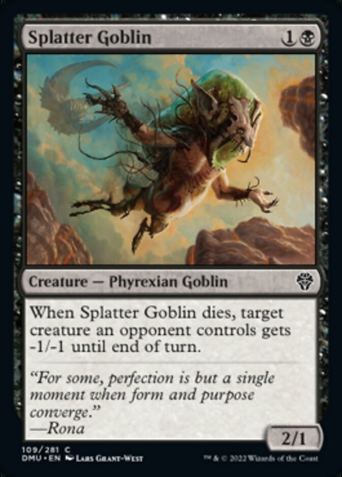 Splatter Goblin [Dominaria United] | The Gaming-Verse