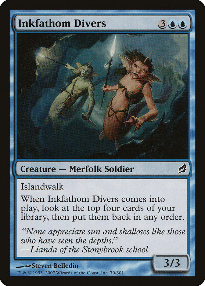 Inkfathom Divers [Lorwyn] | The Gaming-Verse