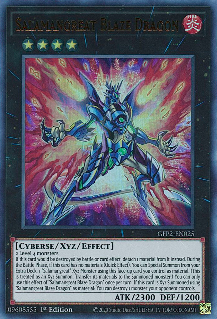 Salamangreat Blaze Dragon [GFP2-EN025] Ultra Rare | The Gaming-Verse