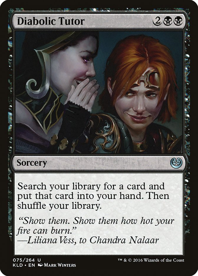 Diabolic Tutor [Kaladesh] | The Gaming-Verse