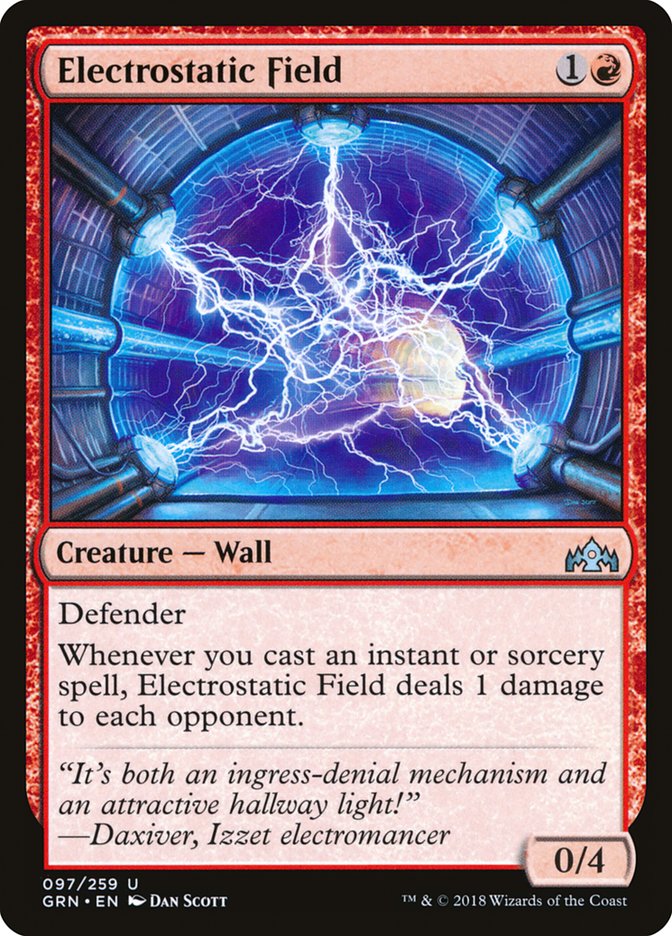 Electrostatic Field [Guilds of Ravnica] | The Gaming-Verse