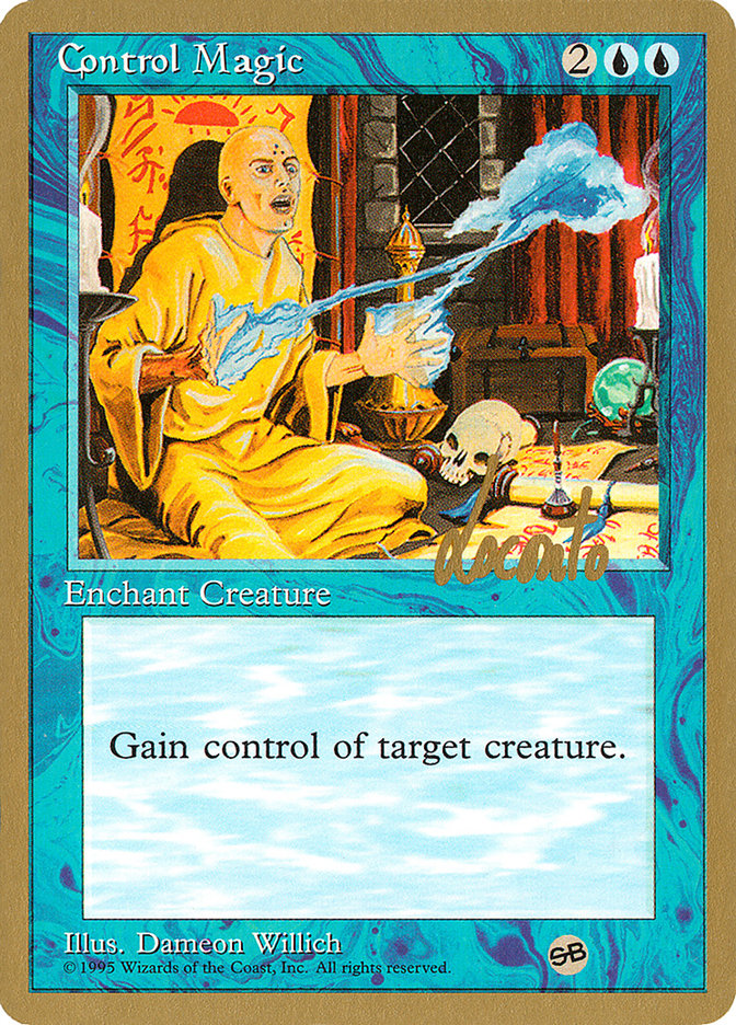 Control Magic (Michael Loconto) (SB) [Pro Tour Collector Set] | The Gaming-Verse