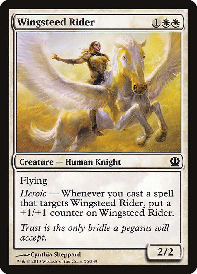 Wingsteed Rider [Theros] | The Gaming-Verse