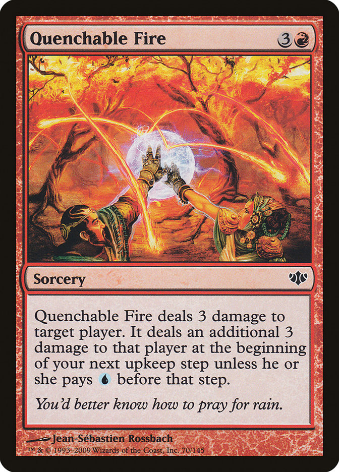 Quenchable Fire [Conflux] | The Gaming-Verse