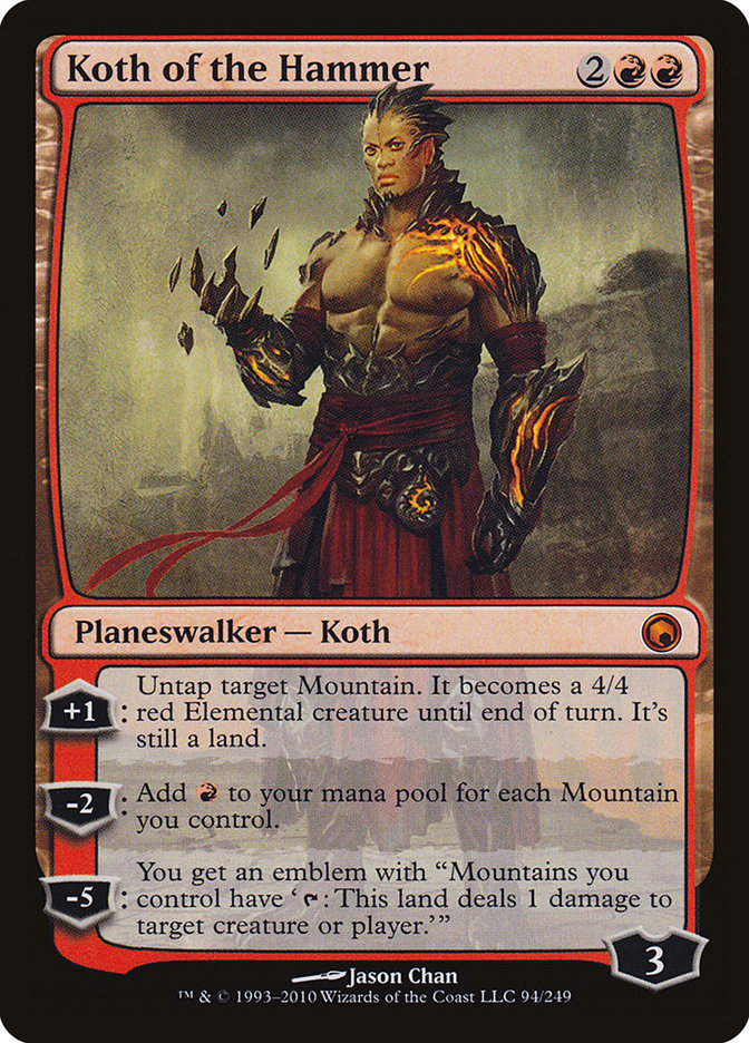 Koth of the Hammer [Scars of Mirrodin] | The Gaming-Verse