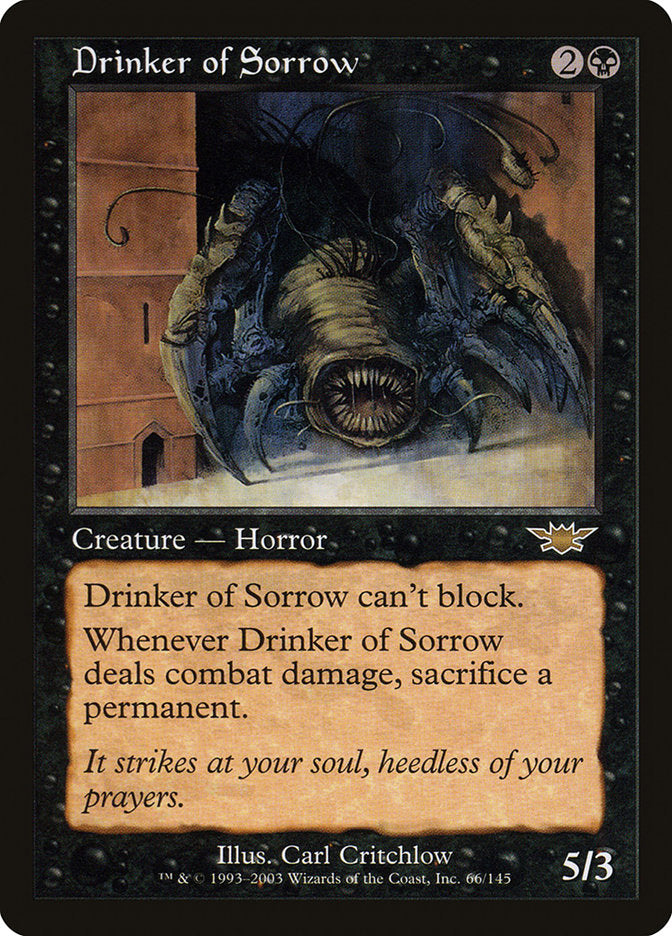 Drinker of Sorrow [Legions] | The Gaming-Verse