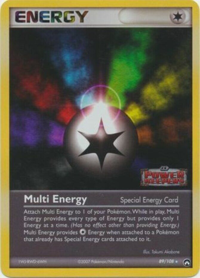 Multi Energy (89/108) (Stamped) [EX: Power Keepers] | The Gaming-Verse