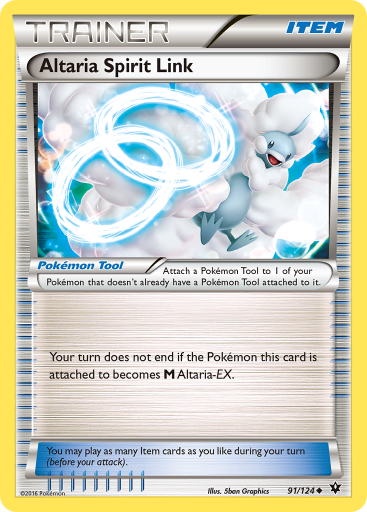 Altaria Spirit Link (91/124) [XY: Fates Collide] | The Gaming-Verse