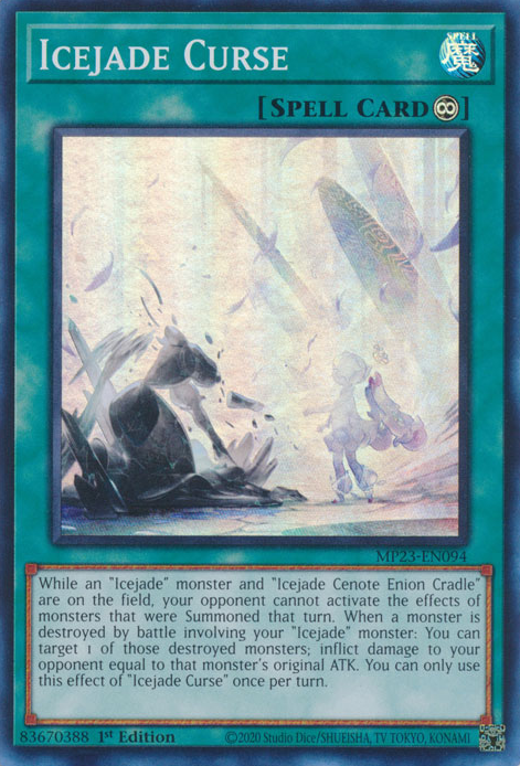 Icejade Curse [MP23-EN094] Super Rare | The Gaming-Verse