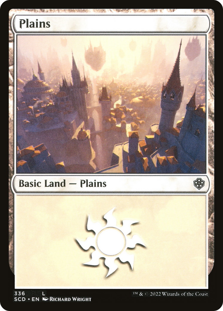 Plains (336) [Starter Commander Decks] | The Gaming-Verse