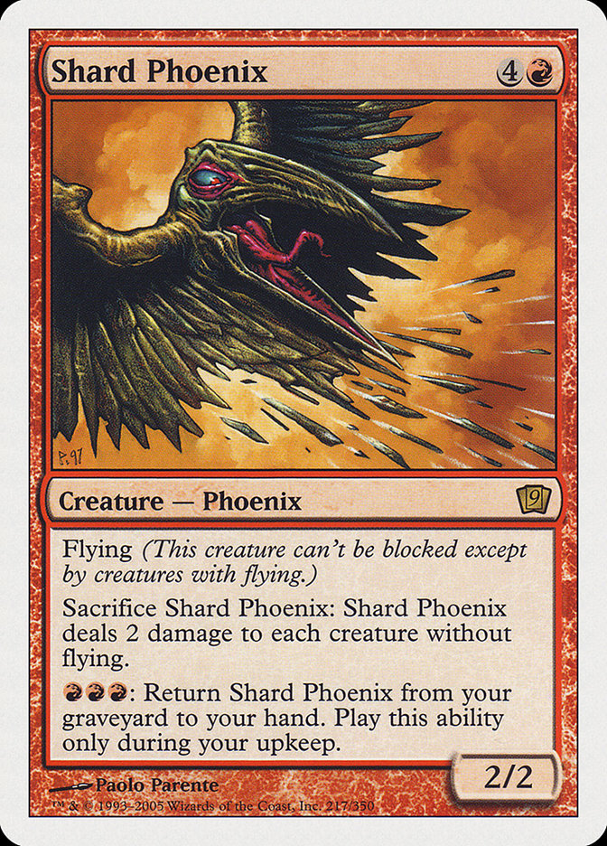 Shard Phoenix [Ninth Edition] | The Gaming-Verse