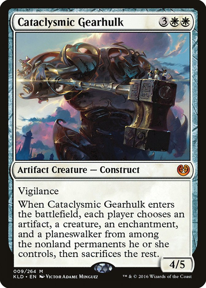 Cataclysmic Gearhulk [Kaladesh] | The Gaming-Verse