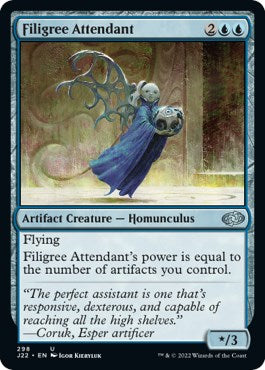 Filigree Attendant [Jumpstart 2022] | The Gaming-Verse